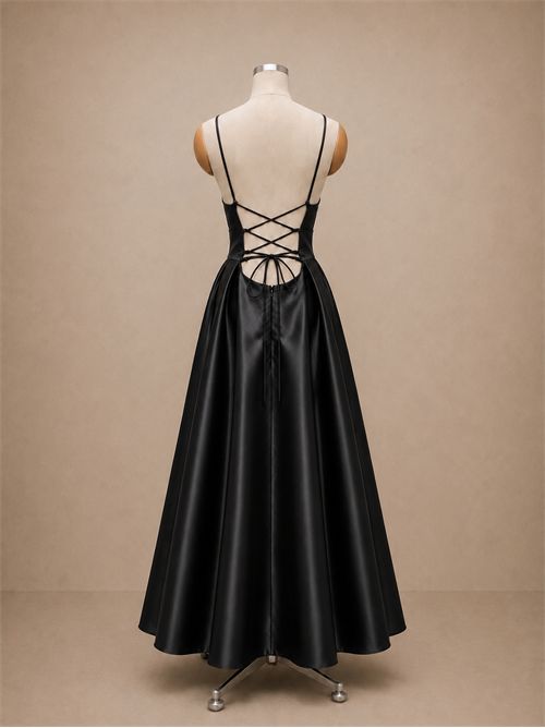 abito whitney stringato G FOR GIULSIE | LUX041NERO